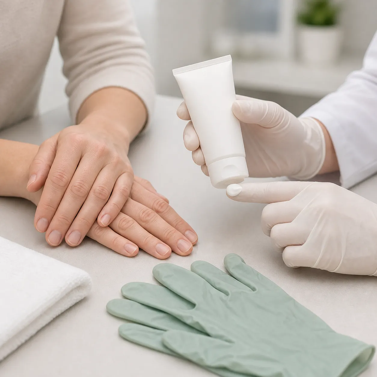 Beratung zu Hautschutz und Handschuhen